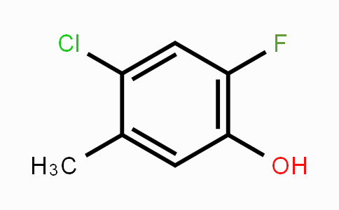 CAS No. 1807237-81-5, 4-Chloro-2-fluoro-5-methylphenol