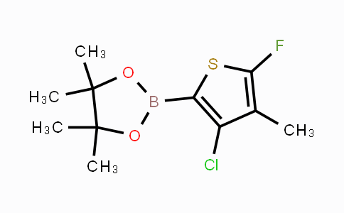 4-Chloro-2-fluoro-3-methylthiophenylboronic acid pinacol ester