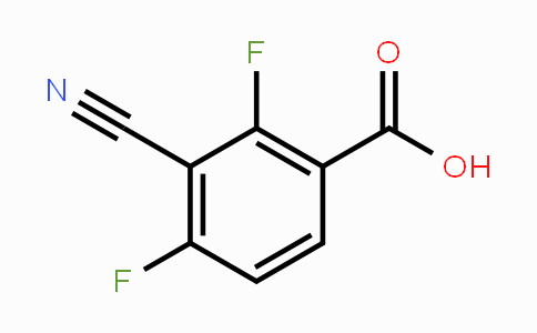 CAS No. 177942-39-1, 3-Cyano-2,4-difluorobenzoic acid