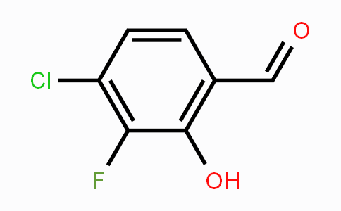 CAS No. 1427431-22-8, 4-Chloro-3-fluoro-2-hydroxybenzaldehyde