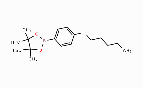 CAS No. 1174548-77-6, 4,4,5,5-TETRAMETHYL-2-(4-(PENTYLOXY)PHENYL)-1,3,2-DIOXABOROLANE