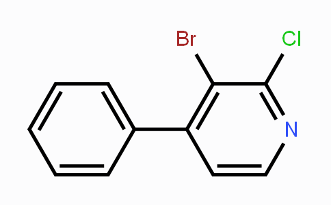 CAS No. 1622838-93-0, 3-Bromo-4-phenyl-2-chloropyridine