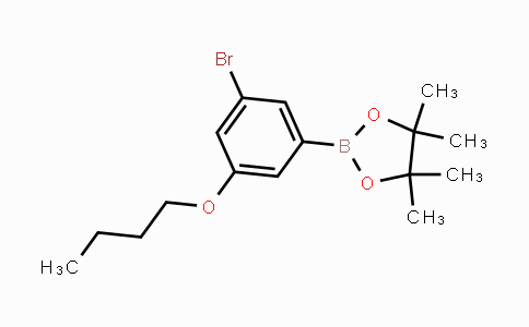 CAS No. 1218790-35-2, 3-Bromo-5-butoxyphenylboronic acid, pinacol ester