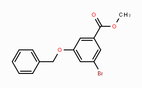 CAS No. 1820683-74-6, Methyl 3-(benzyloxy)-5-bromobenzoate