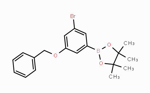 CAS No. 2121515-34-0, 3-(Benzyloxy)-5-bromophenylboronic acid pinacol ester