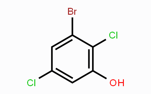 CAS No. 1034709-00-6, 3-Bromo-2,5-dichlorophenol