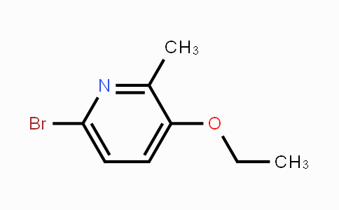 CAS No. 864177-93-5, 6-Bromo-3-ethoxy-2-methylpyridine