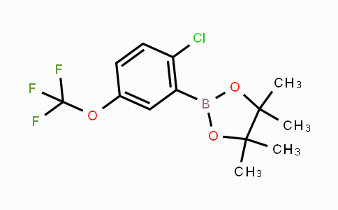 CAS No. 2121512-77-2, 2-Chloro-5-(trifluoromethoxy)phenylboronic acid pinacol ester