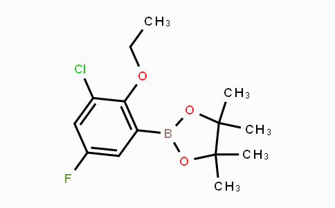 CAS No. 2121511-33-7, 3-Chloro-2-ethoxy-5-fluorophenylboronicacid pinacol ester