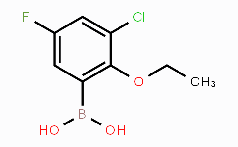 CAS No. 2121512-18-1, 3-Chloro-2-ethoxy-5-fluorophenylboronicacid