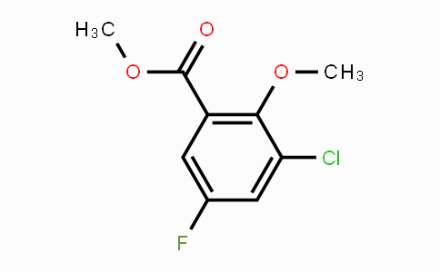 CAS No. 2105066-17-7, Methyl 3-chloro-5-fluoro-2-methoxybenzoate