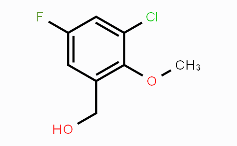 CAS No. 1785513-23-6, 3-Chloro-5-fluoro-2-methoxybenzyl alcohol