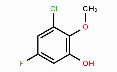 CAS No. 1783971-79-8, 3-Chloro-5-fluoro-2-methoxyphenol