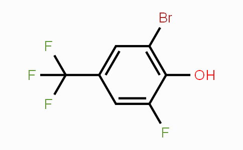 CAS No. 1610471-16-3, 2-Bromo-6-fluoro-4-(trifluoromethyl)phenol