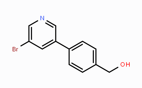 CAS No. 1171896-44-8, (4-(5-Bromopyridin-3-yl)phenyl)methanol