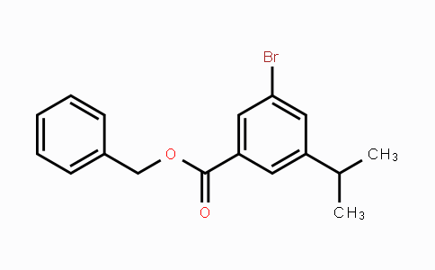 CAS No. 2121514-84-7, Benzyl 3-bromo5-isopropylbenzoate