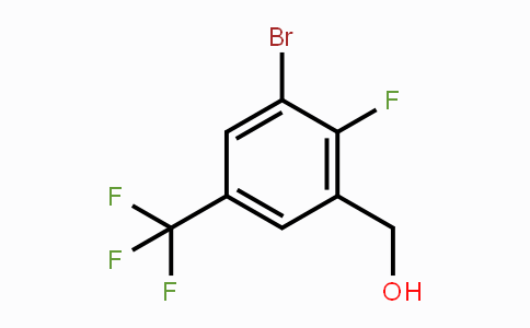 CAS No. 2092564-68-4, 3-Bromo-2-fluoro-5-(trifluoromethyl)benzyl alcohol