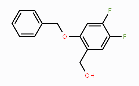 CAS No. 1823862-22-1, (2-(Benzyloxy)-4,5-difluorophenyl)methanol