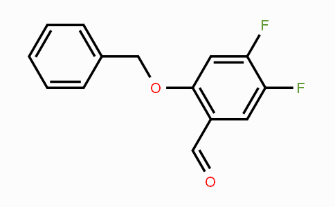 CAS No. 1823269-78-8, 2-(Benzyloxy)-4,5-difluorobenzaldehyde