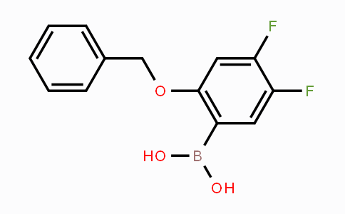 CAS No. 2121512-14-7, 2-Benzyloxy-4,5-difluorophenylboronic acid