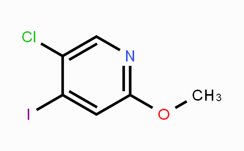 CAS No. 1227602-85-8, 5-Chloro-4-iodo-2-methoxypyridine