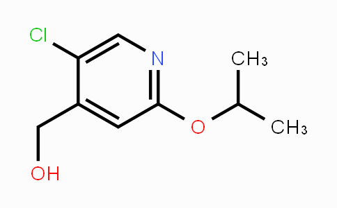 CAS No. 1602043-24-2, [5-Chloro-2-(propan-2-yloxy)pyridin-4-yl]methanol