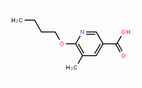 CAS No. 2027444-93-3, 6-Butoxy-5-methylpyridine-3-carboxylic acid