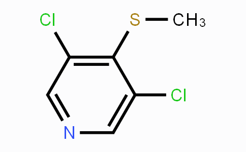 CAS No. 1289269-02-8, 3,5-Dichloro-4-(methylthio)pyridine