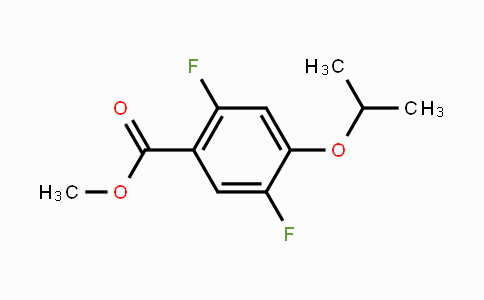 DY449458 | 2121515-25-9 | Methyl 2,5-Difluoro-4-isopropoxybenzoate