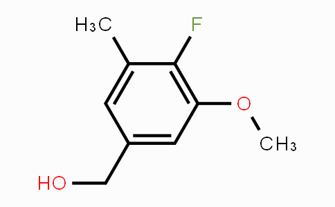 CAS No. 1896263-61-8, 4-Fluoro-3-methoxy-5-methylbenzyl alcohol