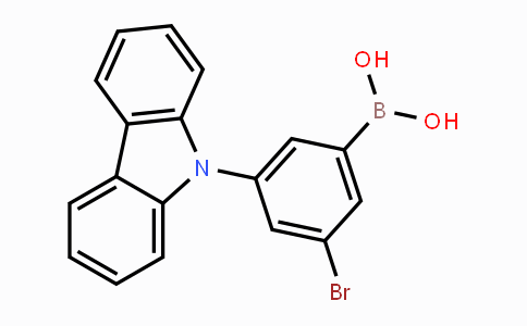 CAS No. 2084131-60-0, 3-Bromo-5-(9H-carbazol-9-yl)-phenylboronic acid
