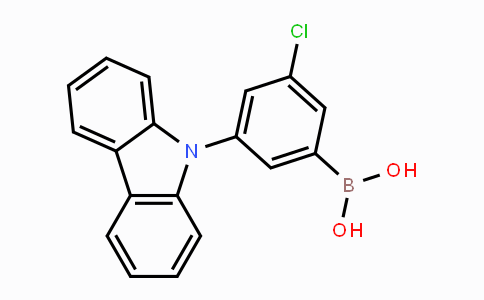 CAS No. 2121514-63-2, 3-(9H-Carbazol-9-yl)-5-chlorophenylboronic acid