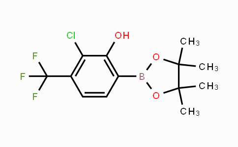 CAS No. 2121514-17-6, 3-Chloro-2-hydroxy-4-(trifluoromethyl)phenylboronic acid pinacol ester