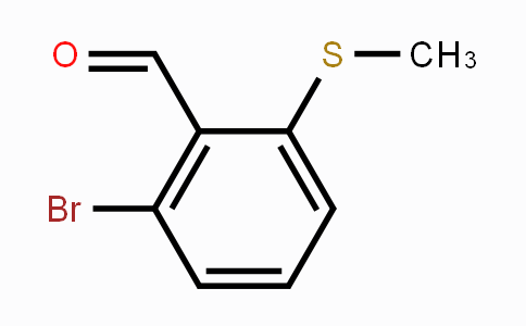 CAS No. 1289264-36-3, 2-Bromo-6-(methylsulfanyl)benzaldehyde