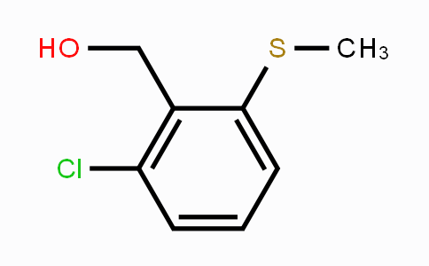 CAS No. 1340127-12-9, 2-Chloro-6-(methylthio)benzenemethanol
