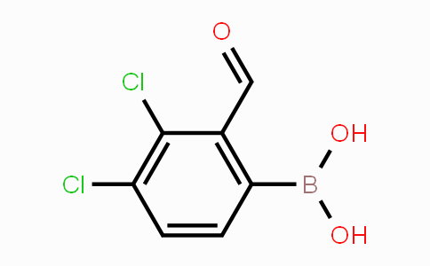 CAS No. 2121512-56-7, 3,4-Dichloro-2-formylphenylboronic acid