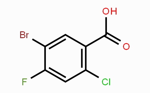 CAS No. 1204219-98-6, 5-Bromo-2-chloro-4-fluorobenzoic acid