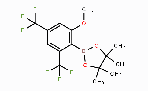 CAS No. 2121512-96-5, 2-Methoxy-4,6-bis(trifluoromethyl)phenylboronic acid pinacol ester