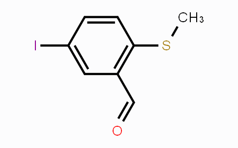 CAS No. 1289045-54-0, 5-Iodo-2-(methylthio)benzaldehyde