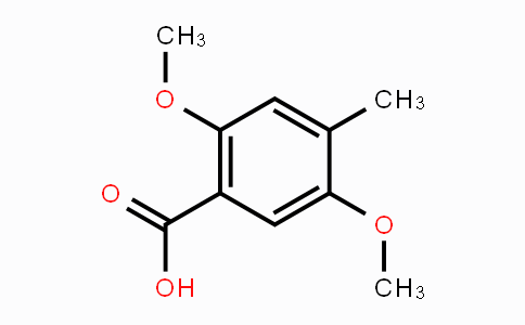 CAS No. 32176-94-6, 2,5-Dimethoxy-4-methylbenzoic acid