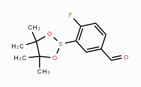 CAS No. 1112208-82-8, 2-Fluoro-5-formylphenylboronic acid, pinacol ester