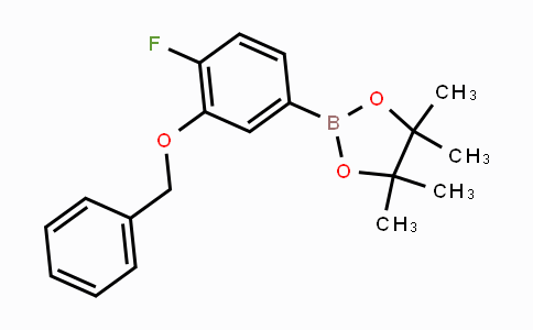 2121515-23-7 | 3-(Benzyloxy)-4-fluorophenylboronic acid pinacolester