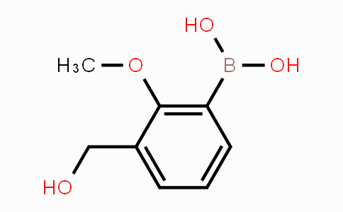 CAS No. 2121512-79-4, 3-(Hydroxymethyl)-2-methoxyphenylboronic acid