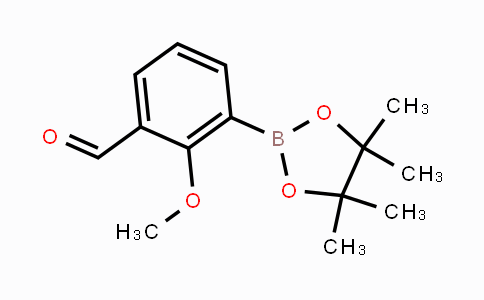 CAS No. 1356638-77-1, 3-Formyl-2-methoxyphenylboronic acid pinacol ester