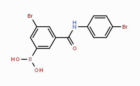 CAS No. 2121515-19-1, 5-Bromo-3-(4-bromophenylcarbamoyl)phenylboronic acid