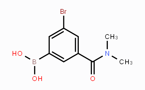 2121513-19-5 | 5-Bromo-3-(N,N-dimethylaminocarbonyl)phenylboronic acid