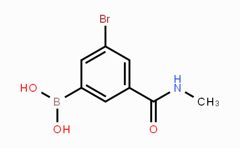 CAS No. 2121515-18-0, 5-Bromo-3-(N-methylaminocarbonyl)phenylboronic acid