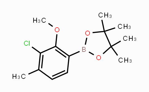 CAS No. 2121513-15-1, 3-Chloro-2-methoxy-4-methylphenylboronic acid pinacol ester