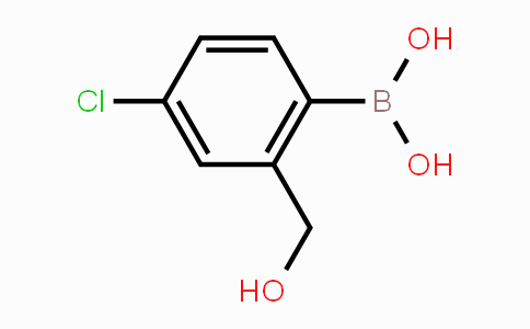 CAS No. 1365244-07-0, (4-Chloro-2-(hydroxymethyl)phenyl)boronic acid