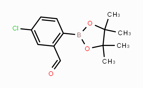 CAS No. 1132669-91-0, 4-Chloro-2-formylphenylboronic acid pinacol ester